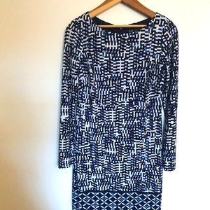 Business Dress Blue/White